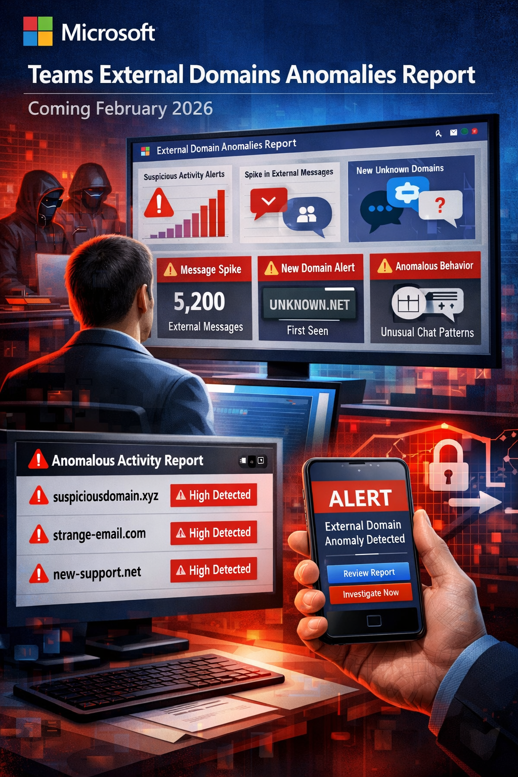 Microsoft Teams Gets External Domain Anomaly Detection to Combat Social Engineering Attacks