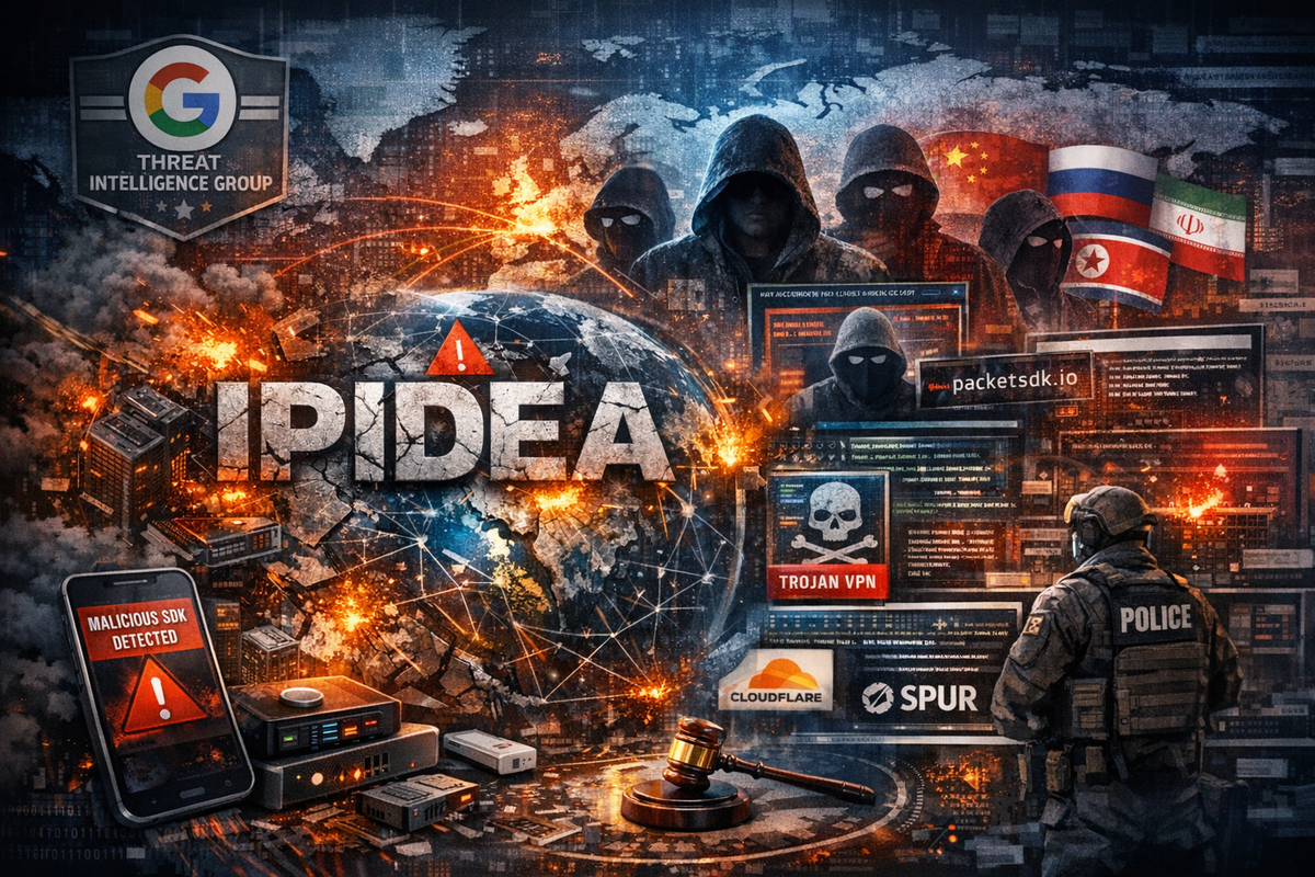 Google Disrupts IPIDEA, One of the World's Largest Residential Proxy Networks Used by 550+ Threat Groups