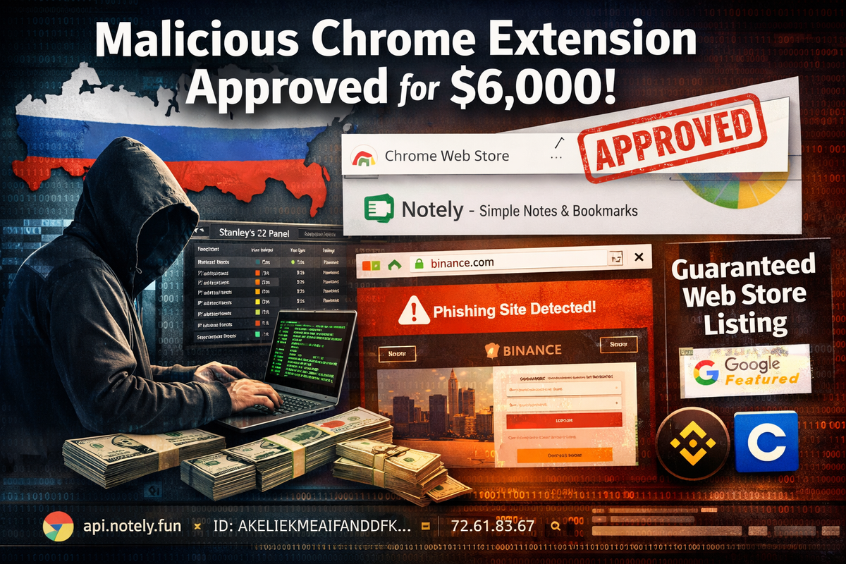 Russian Malware Toolkit Guarantees Chrome Web Store Approval for $6,000