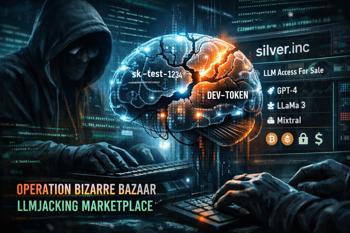 Operation Bizarre Bazaar: First LLMjacking Marketplace Monetizes Stolen AI Infrastructure Access