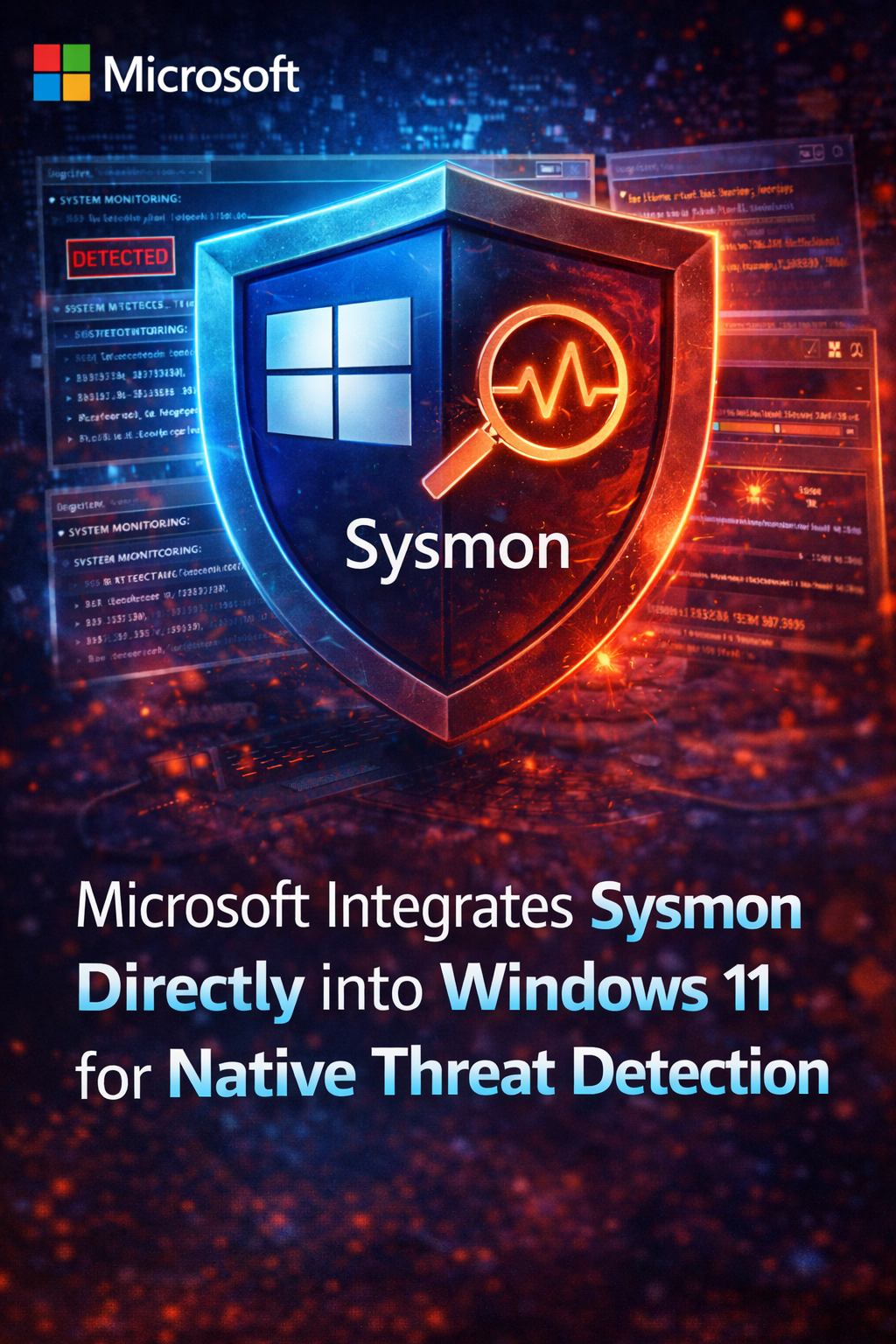 Microsoft Integrates Sysmon Directly into Windows 11 for Native Threat Detection