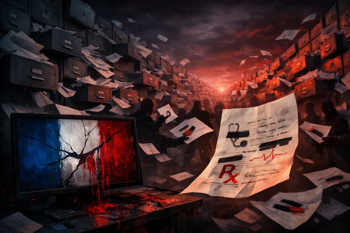 French Health Ministry Software Supplier Breached — 15.8 Million Patient Records Stolen Including Doctors' Notes on HIV and Sexual Orientation