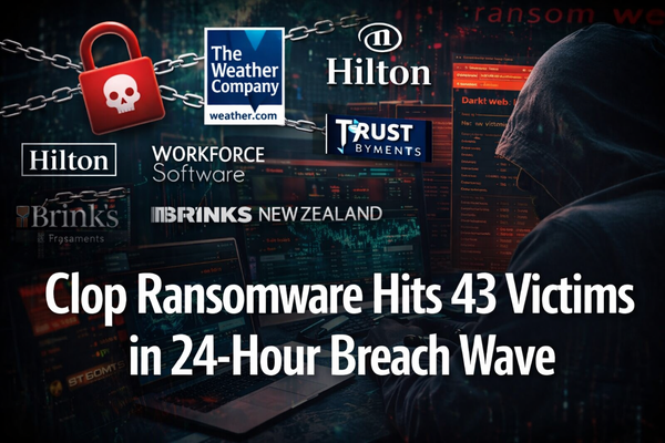 Clop Ransomware Group Claims 43 Victims in Massive 24-Hour Breach Wave