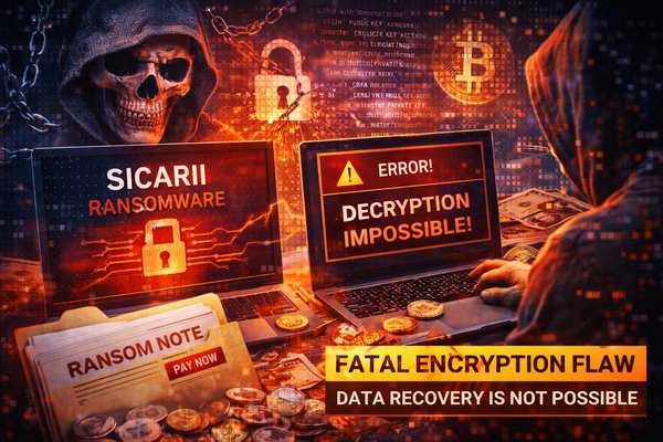 Sicarii Ransomware Contains Fatal Coding Flaw That Makes Decryption Impossible Even After Payment