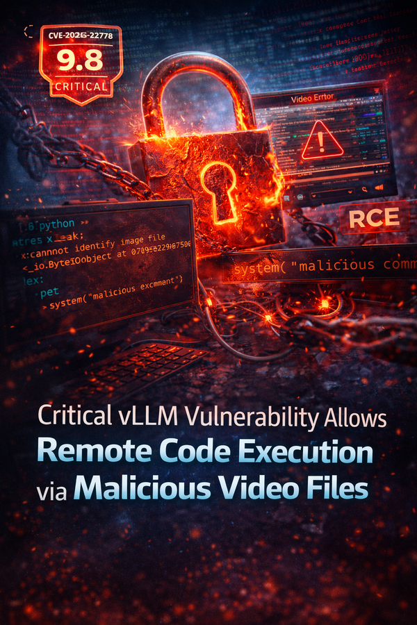 Critical vLLM Vulnerability Allows Remote Code Execution via Malicious Video Files
