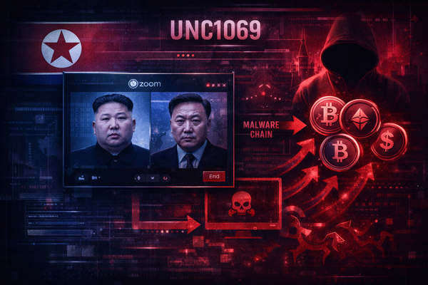 North Korean UNC1069 Deploys AI-Generated Deepfakes and Seven Malware Families to Target Crypto Sector